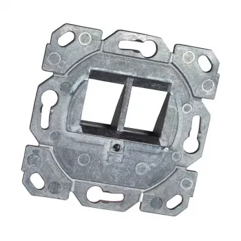 EFB Elektronik ET-25111K Paviršinio montavimo rėmelis 1 prievadui su keystone lizdu, gryna balta RAL 9010