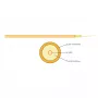 EFB Elektronik I-V(ZN)H 1G 50/125 µm OM2 Simplex 2,8 mm Orange LSZH Patch Cable
