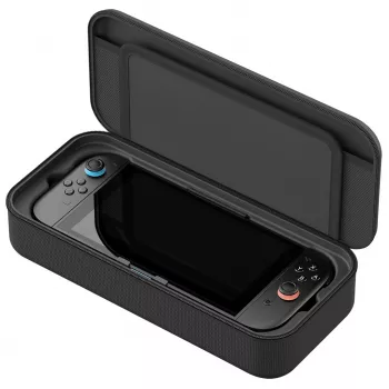Venom Įkrovimo Dėklas, skirtas Nintendo Switch 2 – Kietas Nešiojimo Dėklas su 10 000 mAh Power Bank, Juodas