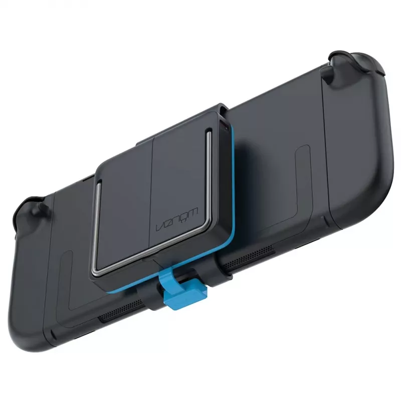 Venom Įkrovimo Dėklas, skirtas Nintendo Switch 2 – Kietas Nešiojimo Dėklas su 10 000 mAh Power Bank, Juodas