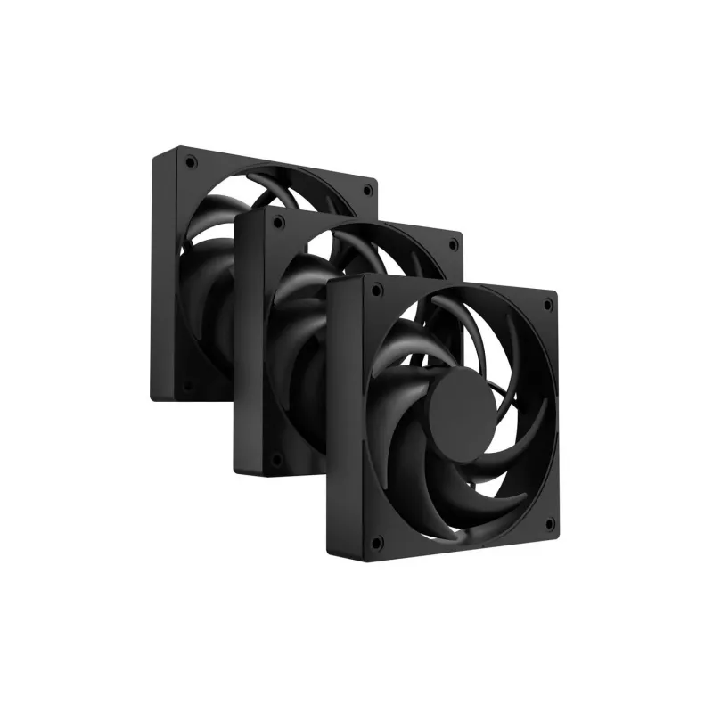 Fury SAI S12 PWM Black 3-Pack 120mm Fan Set