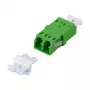 EFB Elektronik Šviesolaidinis Jungtuvas LC/APC Simplex Vienmodis Baltas
