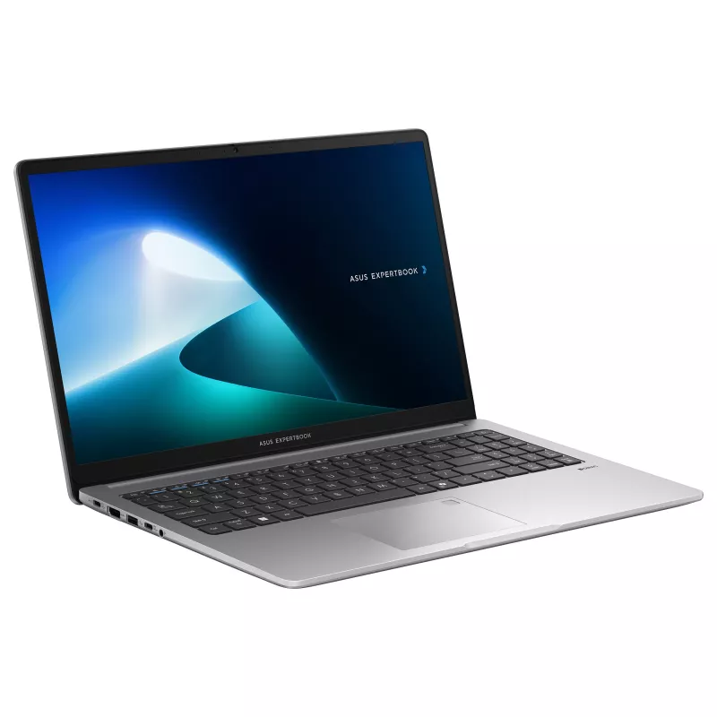 ASUS ExpertBook P1 P1503CVA-S72115 verslo nešiojamas kompiuteris, Intel Core 7 240H, 15,6 colio Full HD, 16GB DDR5, 512GB SSD, vokiška QWERTZ klaviatūra