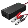 Qoltec 52665 Automatinis baterijų įkroviklis AGM GEL STD akumuliatoriams, 24V 2A 48W, LED indikatorius, 1,8m laidas