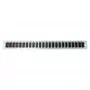 EFB Elektronik Populated Front Panel su 24 x SC Duplex Coupler OM4 Vertikalus, Juodas