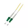 EFB Elektronik O2519.10 Simplex Fibre Optic Patch Cable LC/APC to LC/APC 9/125 OS2 G.657.A2 10m LSZH Yellow