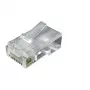 EFB-Elektronik RJ45 UTP Modular Plug E-MO 8/8 SR, 100 vnt., Skaidrus