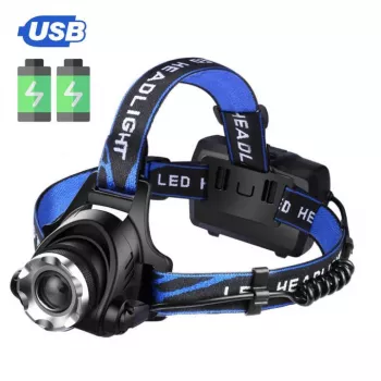Extralink EFL-057 Loki LED galvos žibintas su USB įkrovimu, 350 liumenų, judesio jutikliu