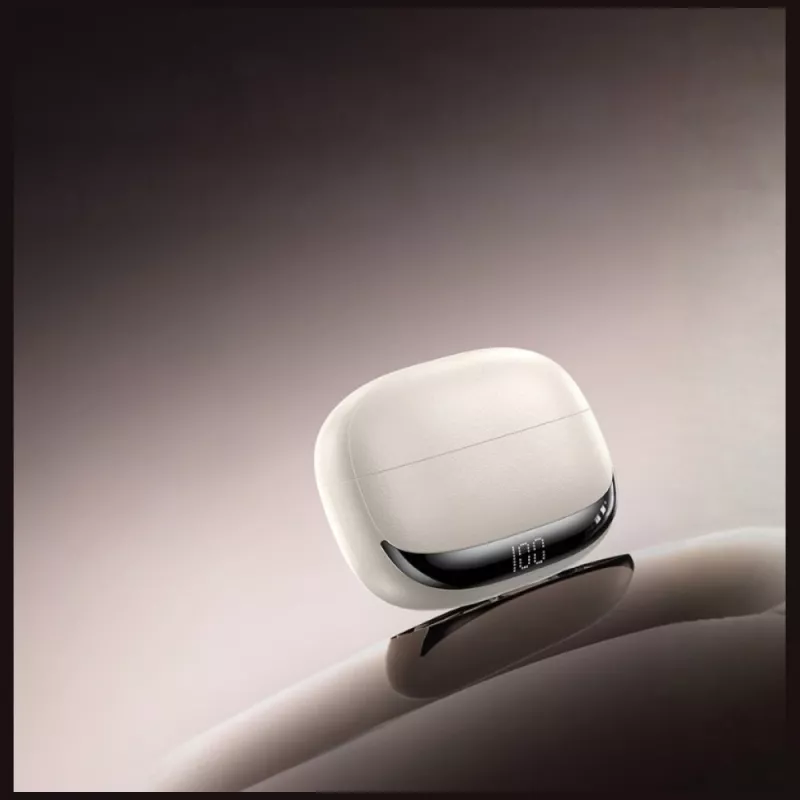 AWEI TA19 ANC TWS Bluetooth 6.0 ausinės smėlio spalvos