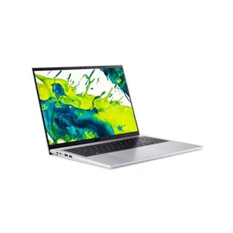 Nešiojamas kompiuteris Acer Aspire Go 16 AG16-71P - Intel Core i3-1305U / 1,6 GHz - 8GB RAM - 512GB SSD - 16 inch WUXGA IPS - Windows 11 Home - Pure Silver