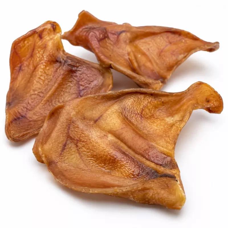 PETITTO Kiaulės ausies kramtukas šunims 10 vnt. 40g