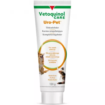 Vetoquinol Uro-Pet Šlapimą Rūgštinanti Pasta Šunims ir Katėms 120g