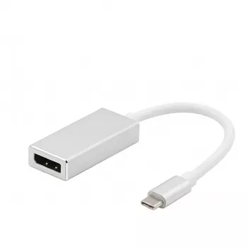 VALUE USB3.2 Gen2 Display Adapter USB-C į DisplayPort 4K60Hz Aliuminis
