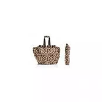Reisenthel Easyshoppingbag Leo Macchiato (UJ6048) - Apsipirkimo krepšys, 20L, Sulankstomas, Poliesteris
