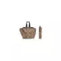 Reisenthel Easyshoppingbag Leo Macchiato (UJ6048) - Apsipirkimo krepšys, 20L, Sulankstomas, Poliesteris