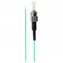 EFB Elektronik Fiber Pigtail ST OM3 Aqua 2m