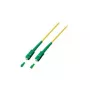 EFB Elektronik Simplex Jumper SC/APC-SC/APC 9/125 µm OS2 LSZH Yellow 3,0 mm 7,5 m