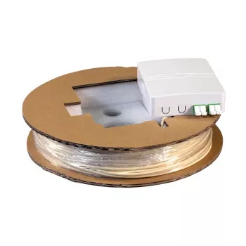EFB Electronics FTTX Compact Box Pre-assembled 2xLC/APC Duplex G.657.A2 50m