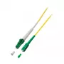 EFB Elektronik Patch Cable SC/APC Single Mode (M) 1m Yellow LSZH