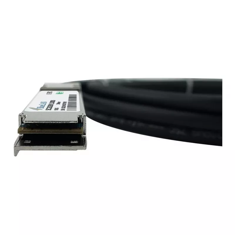BLUELAN 10413-BL Suderinamas su Extreme Networks QSFP28 Tiesioginio prijungimo kabelis, 100GBASE-CR4, Infiniband EDR, 26AWG, 3m