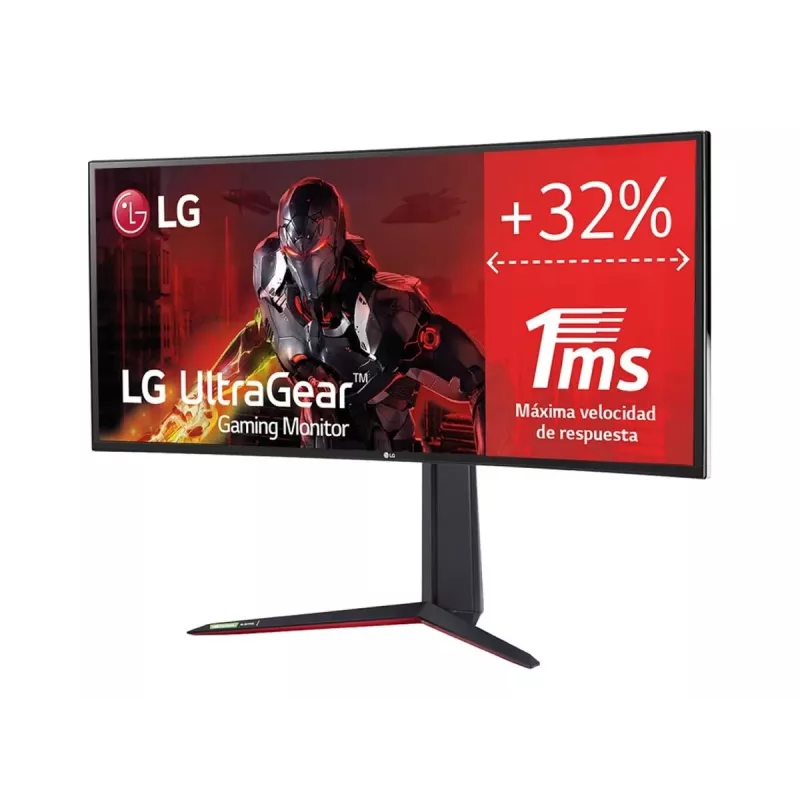 LG UltraGear 34GN850P-B 34 colių Nano IPS žaidimų monitorius, UWQHD, 160Hz, 1ms, G-Sync Compatible, FreeSync Premium, DisplayHDR 400