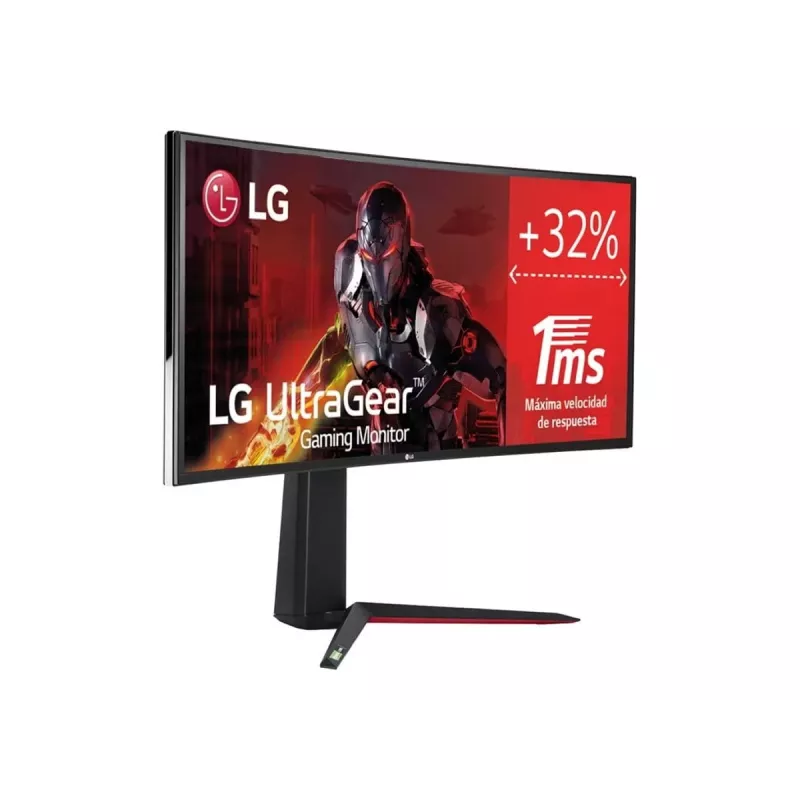 LG UltraGear 34GN850P-B 34 colių Nano IPS žaidimų monitorius, UWQHD, 160Hz, 1ms, G-Sync Compatible, FreeSync Premium, DisplayHDR 400
