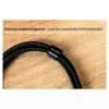 Good Connections USB 2.0 įkrovimo ir duomenų laidas 100W su skaitmeniniu ekranu USB-C į USB-C 1m Juodas