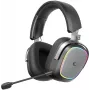 Rampage RETSU belaidės ausinės žaidimams Bluetooth 2.4G RGB juodos