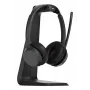 EPOS IMPACT 1000 MS UC ANC WL USB-C+A Stand On-Ear Bluetooth Headset su įkrovimo stotele CH 40 ir USB-C BT adapteriu BTD 900c