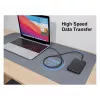 Equip USB-C 3.2 į USB-C aktyvus optinis laidas (AOC) 8K 60W PD 10m juodas
