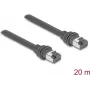 Delock RJ45 Patch Cable Cat.6 Compatible with Starlink Gen3 - 20 m Grey