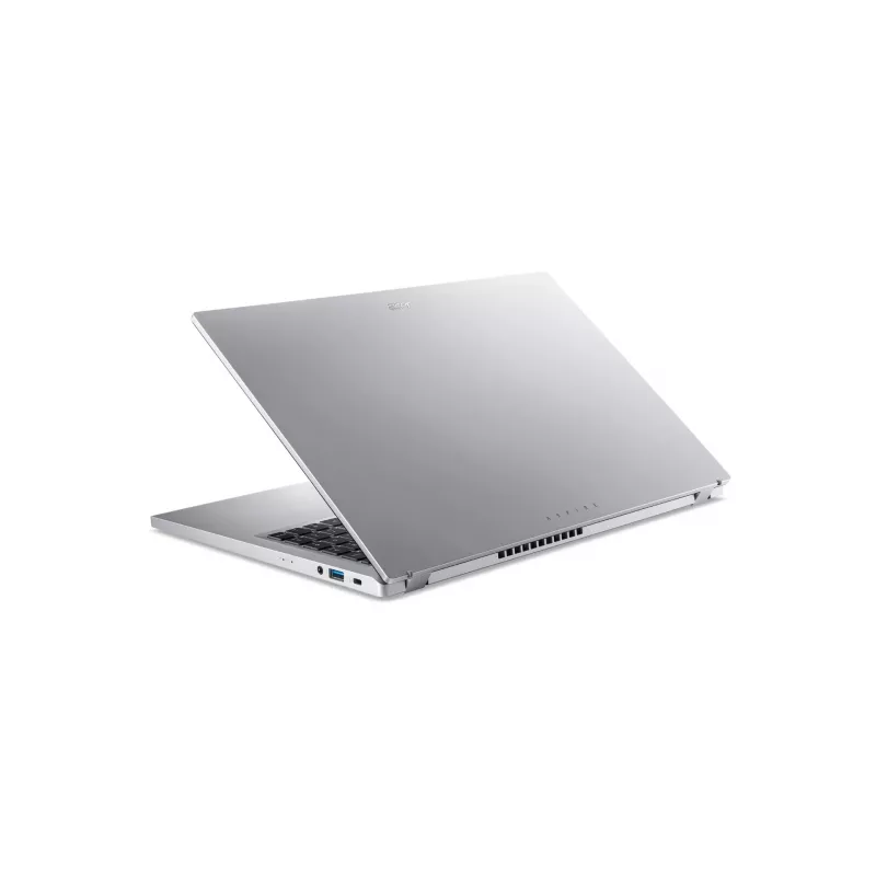 Nešiojamas kompiuteris Acer Aspire Go 15 AG15-32P-39R2DX - Intel Core 3 N355, 15.6 inch Full HD IPS, 8 GB RAM, 128 GB SSD + 256 GB SSD, Windows 11 Home, sidabrinis