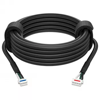 HP Poly A2 Black Cable Table Microphone TT – Prailginimo laidas staliniam mikrofonui 2,5 m juodas
