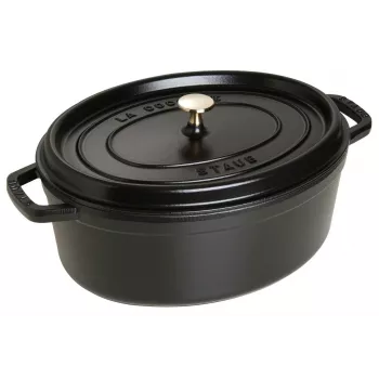 Staub 40509-322-0 Keptuvė 6.7 L Ketaus Juoda