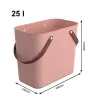 Rotho Multibag Albula Style 25L laikymo dėžė, Meadow Rose