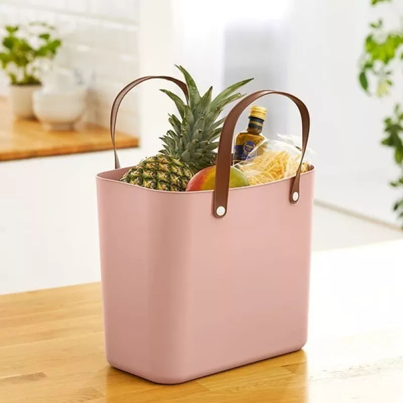 Rotho Multibag Albula Style 25L laikymo dėžė, Meadow Rose