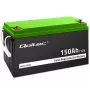 Qoltec 12V 150Ah Gel Battery (GEL) - VRLA, Maintenance-Free, 41,8kg