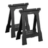STANLEY Rack-horse Junior 2 vnt. Twin Pack Sulankstomi Pjovimo Ožiai, 360 kg Keliamoji Galia, Juoda/Geltona