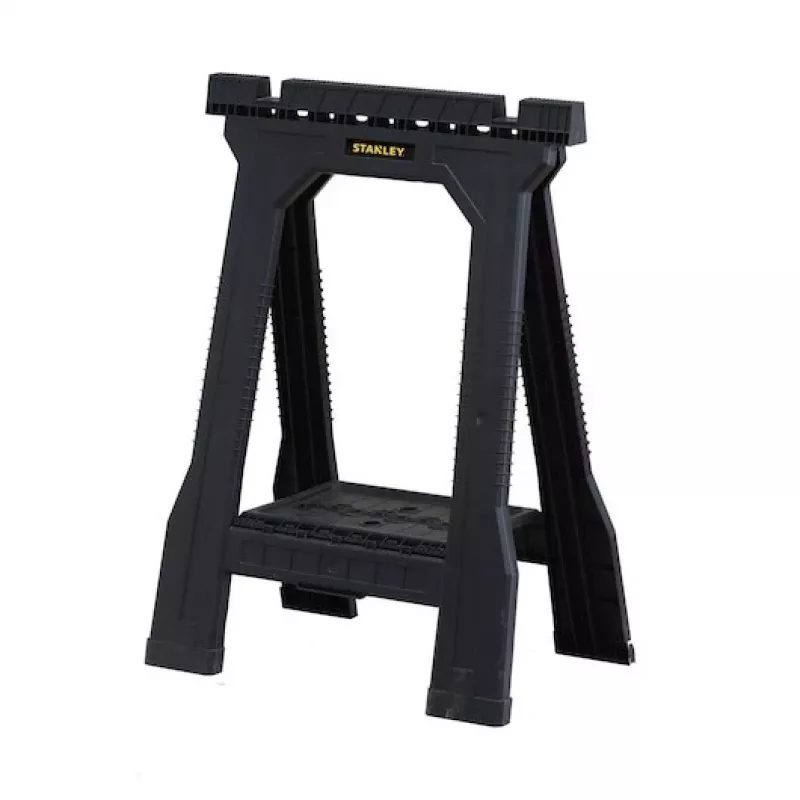 STANLEY Rack-horse Junior 2 vnt. Twin Pack Sulankstomi Pjovimo Ožiai, 360 kg Keliamoji Galia, Juoda/Geltona