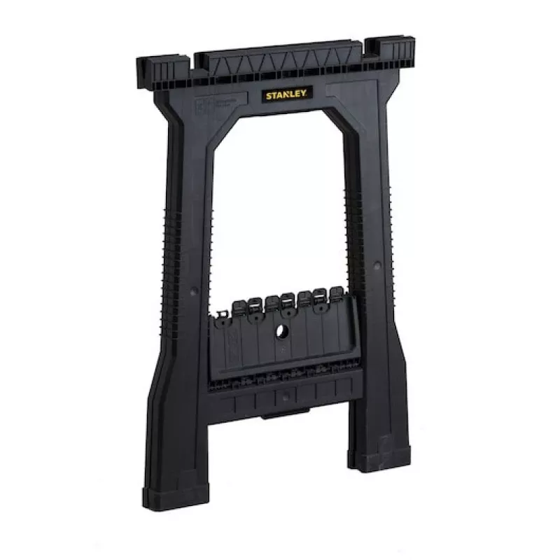 STANLEY Rack-horse Junior 2 vnt. Twin Pack Sulankstomi Pjovimo Ožiai, 360 kg Keliamoji Galia, Juoda/Geltona