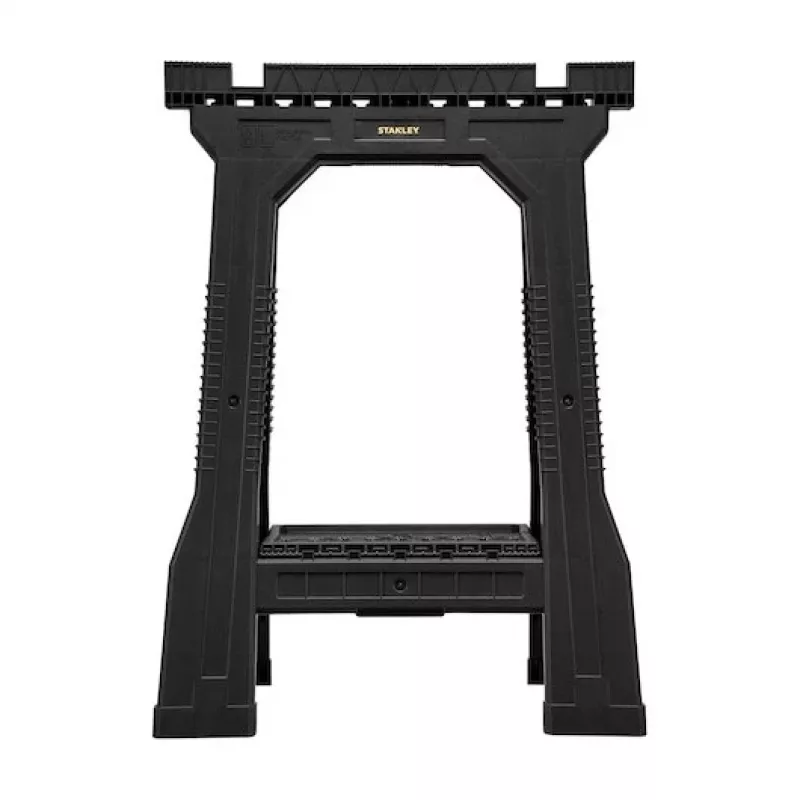 STANLEY Rack-horse Junior 2 vnt. Twin Pack Sulankstomi Pjovimo Ožiai, 360 kg Keliamoji Galia, Juoda/Geltona