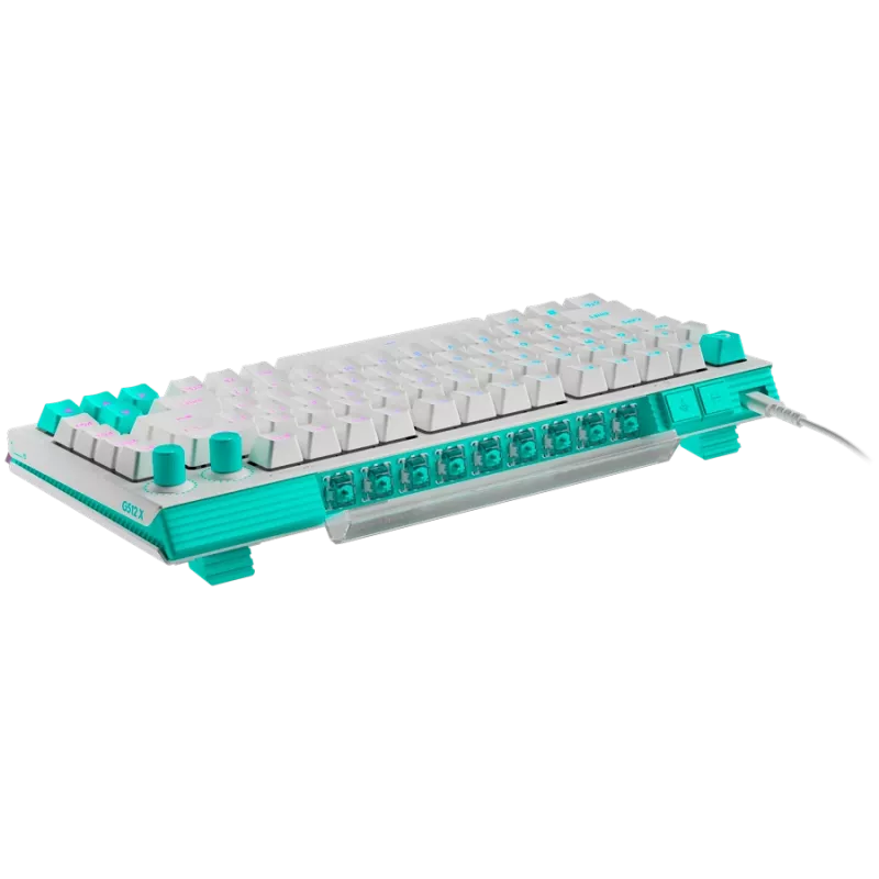 Logitech G512 X 75 mechaninė žaidimų klaviatūra - balta - US International - laidinė USB