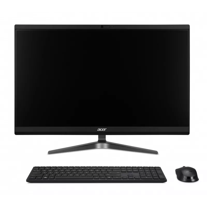 Acer Veriton Vero VZ2724G All-in-One kompiuteris, 23,8 inch FHD IPS, Intel Core i5-14400, 8 GB DDR5, 512 GB SSD, Windows 11 Pro, juodas