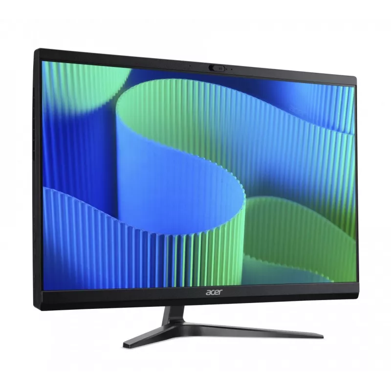Acer Veriton Vero VZ2724G All-in-One kompiuteris, 23,8 inch FHD IPS, Intel Core i5-14400, 8 GB DDR5, 512 GB SSD, Windows 11 Pro, juodas