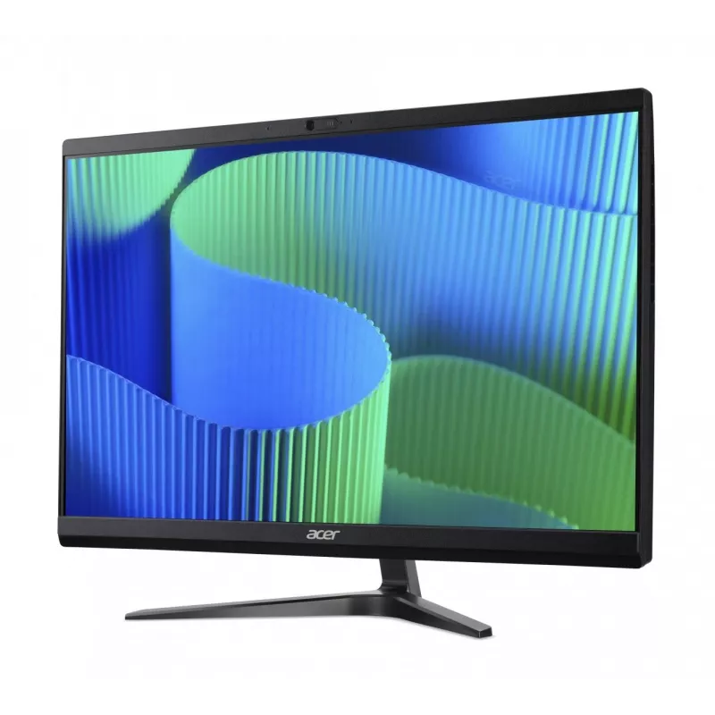 Acer Veriton Vero VZ2724G All-in-One kompiuteris, 23,8 inch FHD IPS, Intel Core i5-14400, 8 GB DDR5, 512 GB SSD, Windows 11 Pro, juodas