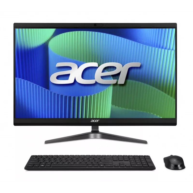 Acer Veriton Vero VZ2724G All-in-One kompiuteris, 23,8 inch FHD IPS, Intel Core i5-14400, 8 GB DDR5, 512 GB SSD, Windows 11 Pro, juodas