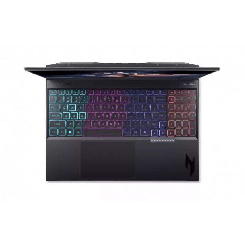 Nešiojamas kompiuteris Acer Nitro 16 AN16-61 – AMD Ryzen AI 7 350, 16 GB DDR5, 1 TB SSD, NVIDIA GeForce RTX 5070 Ti, 16 colių WQXGA 180 Hz, Windows 11 Home