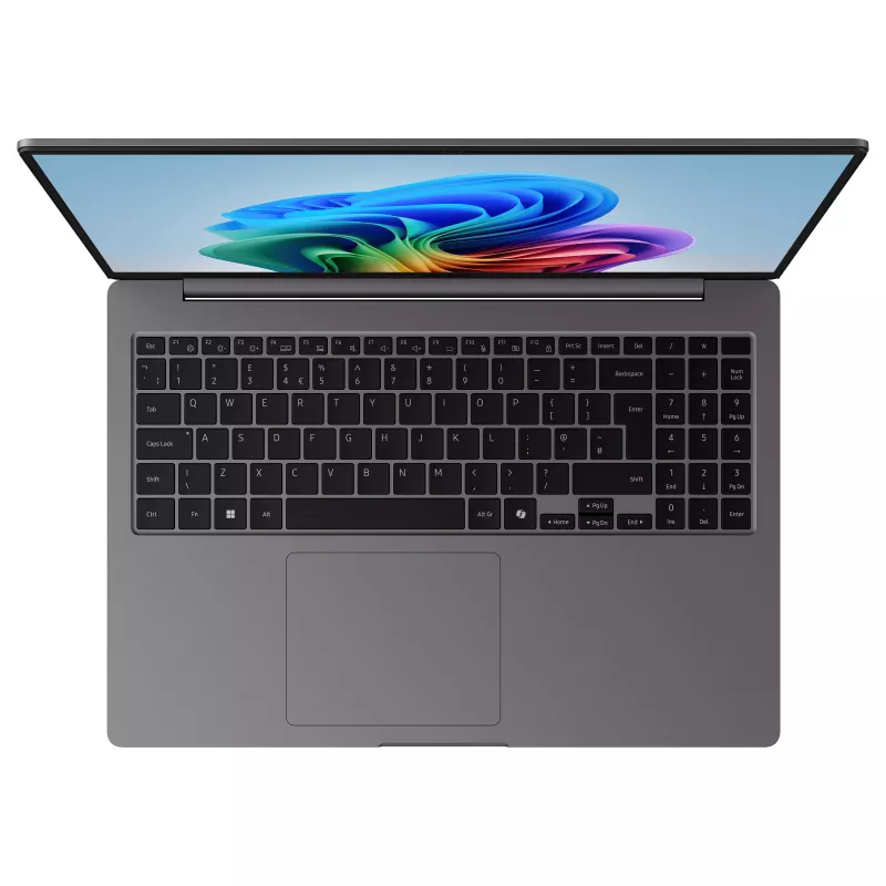 Samsung Galaxy Book6 Enterprise Edition NP744BJG-KG1DE verslo nešiojamas kompiuteris, Intel Core Ultra 7 355, 14 colių, 16GB LPDDR5X, 512GB SSD, Windows 11 Pro