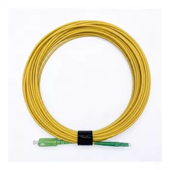 EFB Electronics Simplex Fibre Optic Patch Cable LC/APC-SC/APC G657.A2 15 m 2.0 mm Yellow 9/125 µm