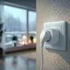 GREENBLUE GB313 F nuotoliniu valdymu maitinimo blokas su 3 kištukiniais lizdais, 433,92 MHz RF nuotolinio valdymo pultu, 2300W, F tipo